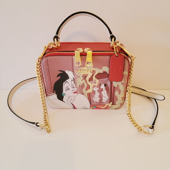 Coach Bags Coach Cc377 Disney X Villain Cruella Box Crossbody